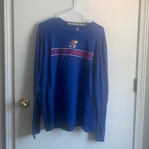Men’s KU athletic long sleeve. Size L